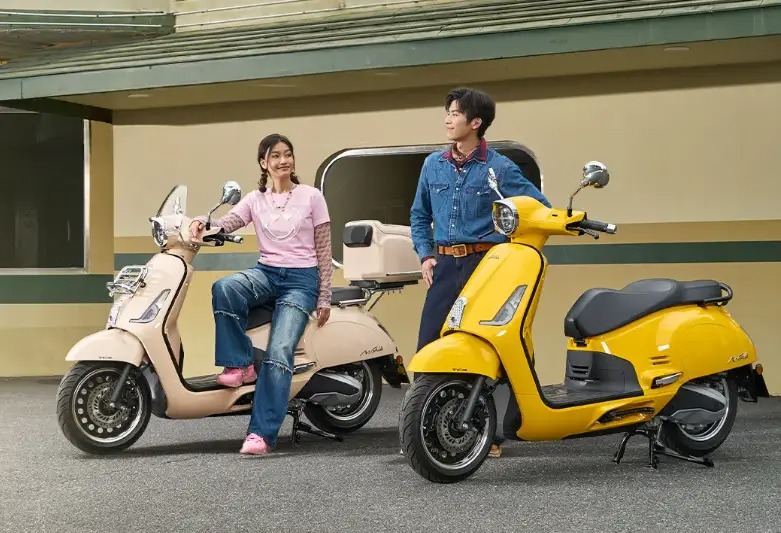 Mẫu xe tay ga retro 150cc mới - Ảnh 1.