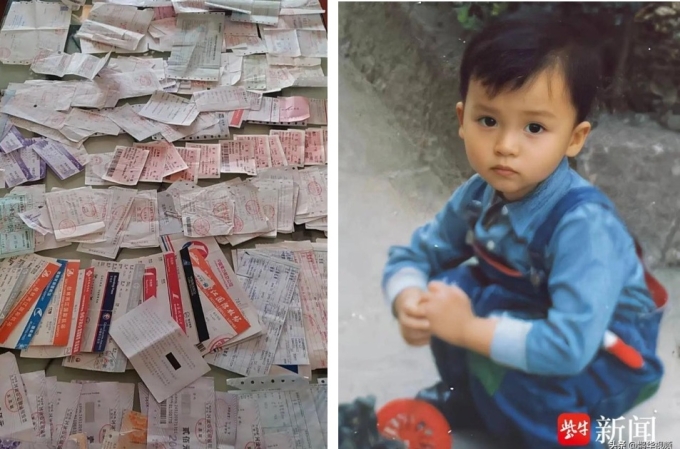 Chồng vé gia đình Lei đi tìm cậu bé.