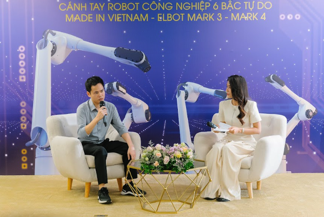 Cánh tay robot 6 bậc tự do sản xuất tại Việt Nam với giá 55 triệu đồng - Ảnh 2.