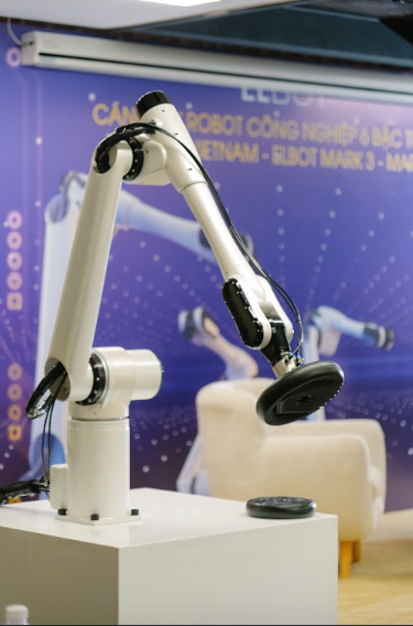 Cánh tay robot 6 bậc tự do sản xuất tại Việt Nam với giá 55 triệu đồng - Ảnh 1.