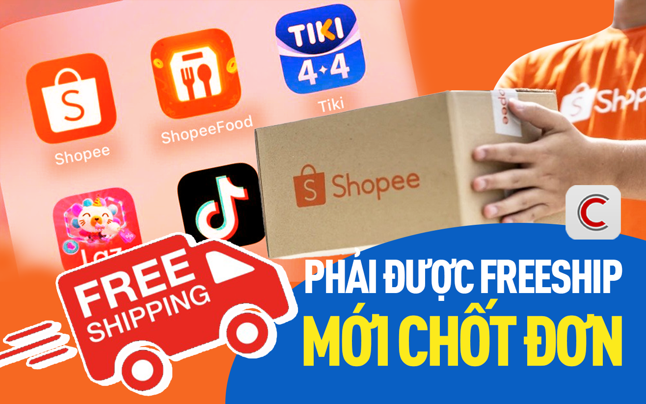 Các nền tảng thương mại điện tử tại Việt Nam thu hút khách hàng với chính sách miễn phí vận chuyển - Ảnh 1.