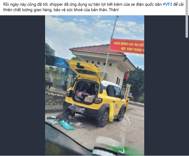 Giao hàng thông minh với xe điện: VinFast VF 3 - Giải pháp tiết kiệm cho người vận chuyển - Ảnh 2.