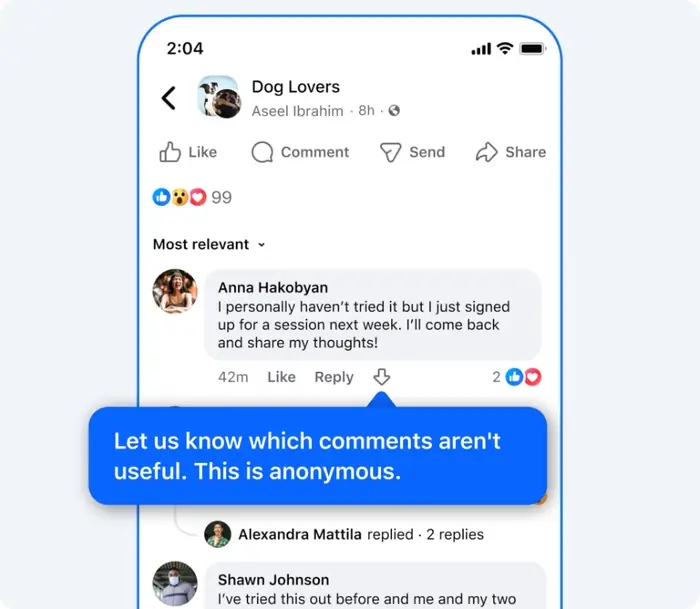 Facebook thử nghiệm tính năng giảm thiểu nội dung không cần thiết - Ảnh 1.