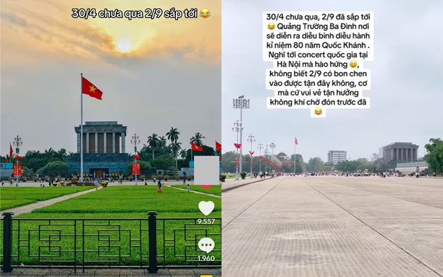 Người dân háo hức chuẩn bị cho lễ hội diễu binh 2/9 tại Hà Nội - Ảnh 1.