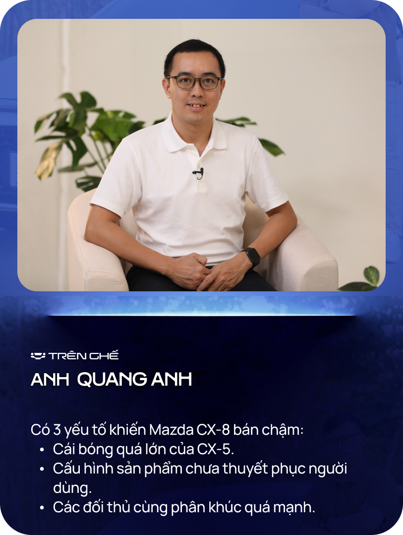 Chuyên gia và chủ xe cùng chia sẻ: Tại sao Mazda CX-8 lại có doanh số khiêm tốn? - Ảnh 2.